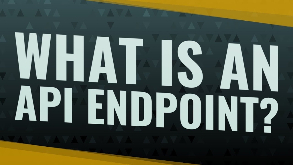 What is API endpoint?